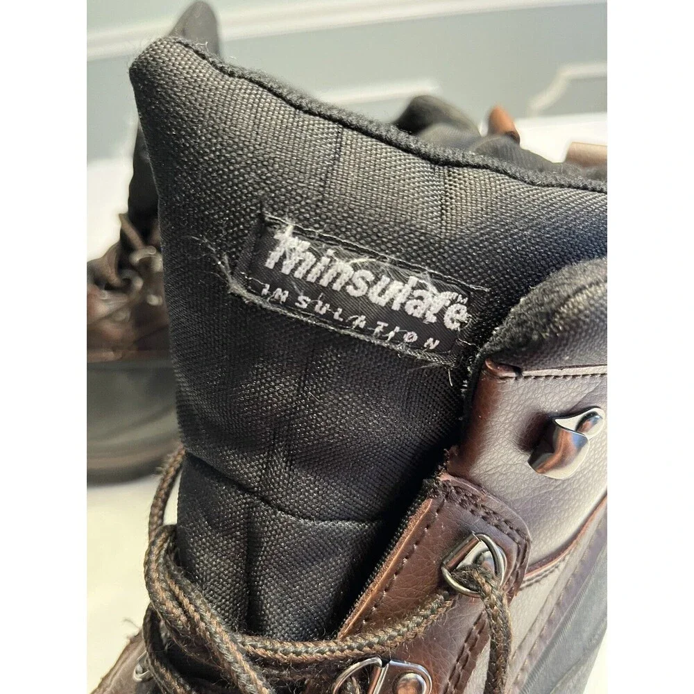 Rothco Venturer Cold Insulated Hiking Boots Leather Rubber Brown 5059 Men’s 13